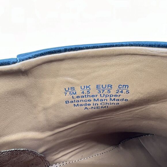 Sarto Franco Sarto A-Nemi Women’s 7.5 Black Ankle Leather Almond Toe Booties - Picture 11 of 12